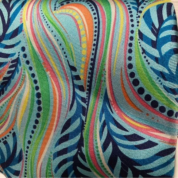 Lilly Pulitzer Shorely Blue Sea Me Men’s Tie New With Tags - Picture 2 of 5